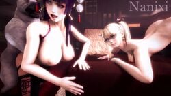 3d animated canine dead_or_alive female marie_rose mp4 nanixi no_sound nyotengu source_filmmaker video zoophilia