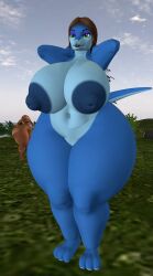 big_ass big_breasts breasts bubble_butt cleavage female ferialexonar furry huge_ass huge_breasts hyper_ass hyper_breasts nipples tagme thick_thighs wide_hips