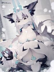 absurd_res age_difference anthro anthro_on_anthro anthro_penetrated anthro_penetrating anthro_penetrating_anthro areola bathing bathroom_sex big_breasts big_penis blue_areola blue_horn blue_insides blue_markings blue_pawpads blue_vulva blush bodily_fluids breasts brother_cumming_in_sister brother_penetrating_sister chevron_(marking) cowboy cum cum_in_uterus cum_in_vagina cum_inside dragon duo empty_eyes female female_anthro female_penetrated filled_womb fur furniture furred_dragon furred_scalie genital_fluids genitals hair hanmu hi_res horn kemono looking_at_another lying male male/female male_penetrating male_penetrating_female markings mythological_creature mythological_scalie mythology nude nude_anthro older_female older_sister pawpads penetration penile penile_penetration penis penis_in_vagina scalie sex take_a_bath uterus vaginal vaginal_penetration vulva white_body