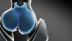1girls 3d anal_beads android ass ass_focus charleskirbyiii echo_(overwatch) overwatch robot