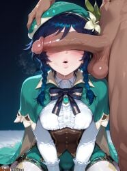 1girls anime_girl 2025 ai_generated anime anime_style artist_name hi_res high_quality high_resolution high_res highres patreon patreon_username uncensored watermark breasts boobs arisua skindentation venti_(genshin_impact) crossdressing otoko_no_ko otokonoko trap androgynous genshin_impact 1girl blush open_mouth black_hair hat sitting blue_hair braid flower hetero male_focus pantyhose nude multiple_boys penis shorts solo_focus dark_skin 2boys cape twin_braids erection testicles dark-skinned_male genderswap yaoi genderswap_(mtf) bulge interracial large_penis penis_on_face penis_awe