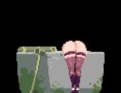 kunoichi_sekiren manjushage manjushage_(sekiren2023) game_cg animated pixel_art pixel_animation gif kunoichi ninja bait baiting wanting_cum wanting_sex wanting_cock wants_to_be_fucked rapebait trap big_breasts big_ass no_panties no_bra huge_breasts huge_ass tight_clothing tight_pussy kimono pink_nipples silver_hair purple_eyes hentai_game 2d 2d_animation 2d_artwork fuckable_butt horny horny_female shaking_ass shaking