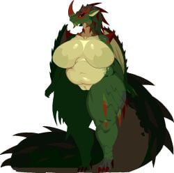 anonymous_artist baphomet_rex_(minstlu) blox_fruits blox_fruits_oc datawait dinosaur dinosaur_humanoid dragon_dinosaur espinas fanmade fanmade_design female/female female_focus female_only focus minstlu_oc monster_hunter oc roblox roblox_avatar roblox_game roblox_studio robloxian