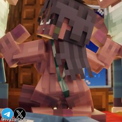 1girl3boys 1girls 3boys 3boys1girl block blocky blocky_anatomy blocky_arms blocky_body dana_(thirteen_lights) female lololowka male males minecraft sphub tagme