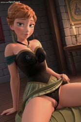 anna (frozen) from disney by spicytoonai