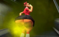 ass fart female female_only femscout femscout_(hatless) garrysmod gmod panties skirt team_fortress_2