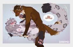 2026 4_toes 5_fingers anthro anthro_on_anthro anthro_on_bottom anthro_on_top anthro_penetrated anthro_penetrating anthro_penetrating_anthro areola biped blush bodily_fluids border breasts brown_body brown_fur brown_hair brown_tail butt claws countershade_fur countershade_torso countershading cum cum_from_vagina cum_in_vagina cum_inside danomil digital_drawing_(artwork) digital_media_(artwork) duo erection eyes_closed feet felid female female_on_bottom female_penetrated finger_claws fingers foot_grab foot_lick fur genital_fluids genitals grey_background grey_body grey_fur grey_hair grey_spots grey_tail hair heart_symbol knotting leaking_cum leaking_vagina licking lying male male/female male_on_top male_penetrating male_penetrating_female mammal markings nipples nude nude_anthro nude_female nude_male on_back on_bottom on_top open_mouth pantherine pawpads paws penetration penile penile_penetration penis penis_in_vagina sex simple_background snow_leopard spots spotted_body spotted_fur spotted_markings spotted_tail spread_legs spreading tail tail_markings toes tongue vaginal vaginal_penetration vulva white_border
