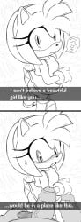 amy_rose ass dress excito flashing_penis foreskin furry furry_female male penis pov question_mark sonic_(series) sonic_the_hedgehog_(series)
