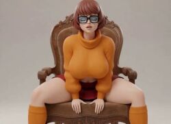 ai_generated animated bouncing_breasts huge_breasts masturbating scooby-doo sound spread_legs tagme thick_thighs velma_dinkley video