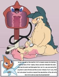 audino balls_deep blurr_(xurora) bodily_fluids cervix clitoris duo electronics female female_orgasm feral flowerbud from_front_position generation_2_pokemon generation_4_pokemon generation_5_pokemon genital_fluids genitals hi_res holding_leg imminent_orgasm information internal internal_vaginal iris_(flowerbud) larger_male looking_pleasured lying male missionary_position monitor nintendo on_back open_mouth orgasm penetration penile_spines penis pokemon pokemon_(species) precum rotom sex size_difference text_box typhlosion ultrasound uterus