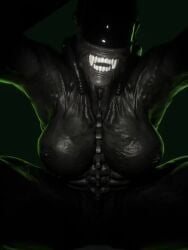 1boy 1girls 3d alien alien_(franchise) alien_girl animated athletic_female big_breasts creationmach1ne fangs female_xenomorph hanging_breasts human human_penetrating large_breasts larger_female light-skinned_male nightmare_waifu nude nude_female pov short_video shorter_than_10_seconds size_difference sound tagme video xenomorph