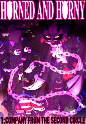 absurd_res bound chain_leash chained chains city city_background city_lights cityscape clothing comic halfpricesouls heart_symbol hi_res hnh leash legwear pattern_clothing pattern_legwear restrained restrained_by_tentacles striped_clothing striped_legwear stripes succubus tentacle tentacle_creature thigh_highs