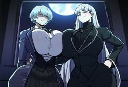 ai_generated angela_(library_of_ruina) angela_(lobotomy_corporation) angelica_(library_of_ruina) bimbasileia library_of_ruina lobotomy_corporation project_moon