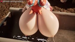 1girls 3d animal_ears animated big_breasts breast_expansion breasts brown_hair cleavage curvylonix daiwa_scarlet_(umamusume) female gigantic_breasts hi_res horse_ears horse_girl huge_breasts jiggle large_breasts long_hair massive_breasts milk milking nipples red_eyes self_upload sound tiara twintails umamusume umamusume_pretty_derby video