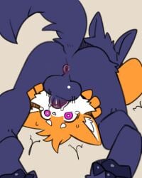 2024 69_position absurd_res ambiguous_fluids amile_prower anthro anus backsack balls bangs canid canine canis duo erection feet fingers fluid_on_mouth fox fur genitals grey_body grey_fur hi_res humanoid_genitalia humanoid_penis kemono male male/male mammal nifram_logan nude nude_anthro nude_male oral orange_body orange_fur pawpads penis penis_in_mouth pink_eyes pizademokttero sex simple_background wolf