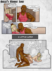 1milf affair before_and_after big_penis blonde_hair cheating cheerleader_coach coach coach_black comic coxville_stories dark-skinned_male dark_skin female interracial jenny_summers john_persons large_breasts male married_woman milf nude_sex public_shower rabies-t-lagomorph sex_at_work sex_in_shower shower_room shower_sex text vaginal_penetration