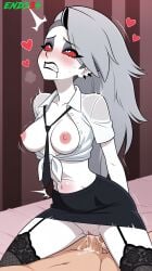 human loona from helluva boss by ends34