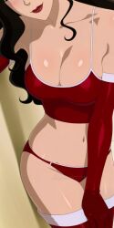 asami sato from christmas by  yumidreams