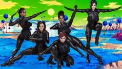 3d 5girls ada_wong big_ass big_breasts bioware breasts brown-skinned_female brown_body brown_skin cd_projekt_red commander_shepard crossover curvaceous curvy curvy_figure cyberpunk_(series) cyberpunk_2077 dark-skinned_female dark_skin digital_media_(artwork) dragon_ball dragon_ball_super dragon_ball_z eastern_and_western_character electronic_arts female femshep ginyu_force_pose hips hourglass_figure huge_ass huge_breasts jane_shepard large_ass large_breasts legs light-skinned_female light_skin mass_effect mature mature_female mehlabs miranda_lawson panam_palmer resident_evil resident_evil_2 resident_evil_4 resident_evil_5 sheva_alomar slim_waist thick thick_hips thick_legs thick_thighs thighs voluptuous voluptuous_female waist wide_hips