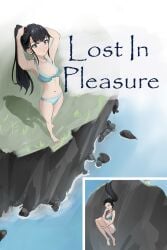 2023 comic comic_page diving marima666_(artist) no_sex no_sex_(yet) swimsuit tagme title title_page