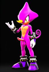 1boy 3d 3d_(artwork) ai ai_art ai_generated espio_the_chameleon male male_only novelai sega solo sonic_(series) sonic_the_hedgehog_(series)
