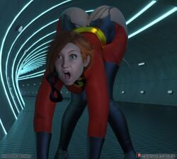 big_ass big_booty elastigirl helen_parr ripped_clothing ripped_pants superheroine the_incredibles