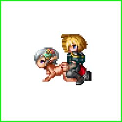 animated breasts final_fantasy final_fantasy_brave_exvius fryevia_(brave_exvius) pixel