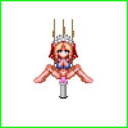 amelia_(brave_exvius) animated breasts final_fantasy final_fantasy_brave_exvius pixel