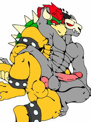 bowser from mario (series) by forsburn (artist)