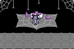 1boy 1boy1girl 1girls animated bladedbard muffet pixel_animation pixel_art reverse_cowgirl_position riding riding_penis spider undertale vaginal_penetration web_bondage