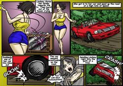 car comic crash english_text female illustrated-interracial text the_wreck