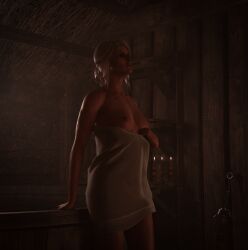 ciri from cd projekt red by redvenes
