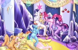 abs alicorn anal anal_sex anthro anthro_on_anthro anthrofied applejack_(mlp) barbearian bent_over birthday bisexual blonde_hair breast_grab breasts castle chair chair_position crossover cum cum_in_ass cum_inside cutie_mark earth_pony equine female fluttershy_(mlp) french_kissing friendship_is_magic from_behind_position grope group group_sex hair hair_on_head hand_on_breast horn horse inside kissing kneeling leo_(velociripper) licking lying magic male mammal mane_six_(mlp) masturbation multicolored_hair my_little_pony navel nintendo on_back open_mouth oral orgy party pegasus penetration pink_hair pinkie_pie_(mlp) pokémon_(species) pokemon pony pussy pussy_juice rainbow_dash_(mlp) rainbow_hair raised_arm rarity_(mlp) rimming sex sex_toy sitting smeargle spread_legs spreading straight straight_hair tongue tongue_out toy toying_self twilight_sparkle_(mlp) underhoof vaginal_penetration vibrator video_games wings yuri