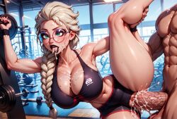Elsa (Frozen) Rule 34 Image