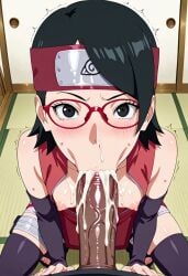 sarada uchiha from boruto: naruto next generations by akaz123