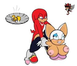 anthro ass bat beatdown beaten bent_over blush breasts canine clothing defeated echidna female fox hedgehog knuckles_the_echidna lil_scooter56 male mammal monotreme nipples rouge_the_bat sex shadow_the_hedgehog sonic_(series) straight tails