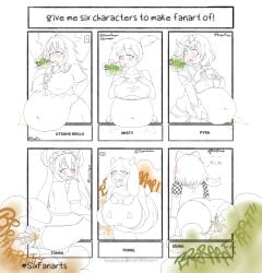 ahe_gao ahegao ahegao_face belly_bigger_than_body belly_overhang big_breasts blush bubble_ass bubble_butt burp burp_cloud burp_fetish burping dragon dragon_girl dragon_horns dragon_tail enjoying_farting fart fart_cloud fart_fetish farting farting_at_viewer female funlitogc gassychan_(artist) gluttony huge_ass huge_breasts hyper_belly hyper_fat izuna_(gouma_reifuden_izuna) kasumi_(pokemon) large_ass large_breasts legend_of_the_unemployed_ninja looking_pleasured miss_kobayashi's_dragon_maid monochrome morbidly_obese morbidly_obese_female multiple_girls nintendo overweight overweight_female pokemon pyra pyra_(xenoblade) reiuji_utsuho tohru_(dragon_maid) toriel touhou undertale undertale_(series) utsuho_reiuji xenoblade xenoblade_(series) xenoblade_chronicles_2