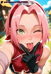sakura haruno from naruto by dibzprintz