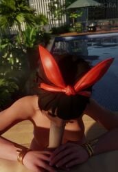 1boy 1girls 3d 3d_animation animated areolae artist_name big_breasts big_penis black_hair blowjob bracelet breasts brown_eyes celadora cum cum_on_face cum_outside cumshot dark-skinned_female dark_skin duo earrings ejaculation erection fellatio female female_focus female_penetrated hairband handjob hoshinomeririri jewelry josie_rizal lecheryamoreva licking licking_lips licking_penis light-skinned_male light_skin longer_than_30_seconds looking_at_viewer male male/female male_penetrating male_penetrating_female male_pov namco necklace nipples opennsfwsp oral oral_penetration oral_sex outdoor_nudity outdoors outside_sex partial_male penis pool poolside pov sex short_hair sound straight stroking_penis tagme tekken tekken_7 tongue tongue_out video voice_acted watermark