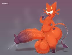 2026 anthro artist_name ass axoarts balls big_balls big_butt big_penis black_nose bodily_fluids closed_eyes demon digital_media_(artwork) domestic_cat fangs felid feline felis fur genital_fluids genitals hand_on_hip hand_on_own_hip hi_res huge_balls huge_cock hyper hyper_balls hyper_genitalia hyper_penis imp imp_cat_(bakenek0o) male male_only mammal multicolored_body multicolored_fur musk musk_cloud navel nude penis pose precum purple_body purple_fur purple_tail red_body red_ears red_fur red_tail sharp_teeth smile solo spade_tail standing sweat tail teeth text thick_thighs three-quarter_view tongue tongue_out two_tone_body two_tone_fur two_tone_tail vein veiny_balls veiny_penis whiskers