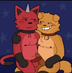 arm_around_shoulders battle_for_bfdi battle_for_dream_island bfb bfdi cock coiny coiny_(bfdi) dick gay genderswap_(ftm) jacknjellify jnj male/male male_focus male_only nighttime_fishy object_show object_show_community object_shows osc penis pin_(bfdi) rule_63 the_power_of_two tpot