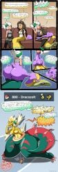 absurd_res amber_eyes ambiguous_gender anthro aroused ass big_butt big_ditt_(chabble) blush bodily_fluids breast_expansion breasts brown_hair butt_expansion chabble claws cleavage clothed clothing clothing_destruction covered_in_goo ditto_(pokemon) dracozolt electrical_hair electricity expansion extremely_aroused female female/female feral fossil_pokemon furniture fusion generation_1_pokemon generation_8_pokemon genital_fluids genitals goo_creature group hair head_between_breasts heart_eyes heart_symbol hi_res huge_butt huge_thighs human hybrid kneeling lightning_bolt long_neck male male/female mammal mature_female merging mind_alteration mom_(pokemon_s&m) multicolored_body nintendo nipple_expansion nipples number offscreen_character pokemon pokemon_(species) pokemon_professor professor_burnet professor_kukui pseudo_hair rubbing_hands sharing_body smug_grin sofa spiked_tail spikes spikes_(anatomy) tail tail_expansion tan_body tan_skin text thick_thighs thigh_expansion transformation trio turned_on vaginal_fluids vulva white_hair yellow_body