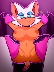 rouge the bat from sega by yellolight