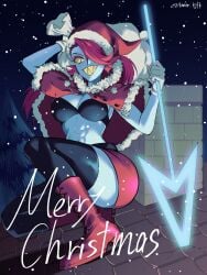 undyne from christmas by amane kjfk