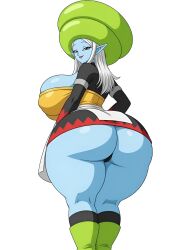 1girls ai_generated bare_ass beautiful_woman_with_weird_hat_(dragon_ball_daima) big_ass big_breasts big_butt brasil_louco bubble_ass bubble_butt clothed clothed_female curvy curvy_body curvy_female curvy_figure dragon_ball dragon_ball_daima female female_focus female_only full_body full_clothed fully_clothed huge_breasts large_ass looking_down nameless_demon_girl_(dragon_ball_daima) presenting presenting_ass rear_view seducing seducing_viewer seductive seductive_look seductive_pose seductive_smile sexy sexy_body sexy_pose shortstack shueisha simple_background solo solo_female solo_focus tagme thick_ass thick_body thick_butt thick_legs thick_thighs toei_animation white_background