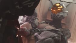 3d_(artwork) alien animal_genitalia animal_penis armor bottomless bottomless_female bottomless_human breasts clothed clothing colored digital_media_(artwork) duo exposed_breasts faceless_character faceless_female faceless_human female female_human female_penetrated finger_fuck fingering fingering_self genitals halo_(series) headgear helmet hi_res human human_focus human_penetrated interspecies knot knotted_penis light_body light_skin male male/female male_penetrating male_penetrating_female male_penetrating_human mammal masturbation microsoft penetration penile penile_penetration penis penis_in_vagina pink_penis sangheili sex silent_sfm vaginal_penetration vulva xbox_game_studios xenophilia