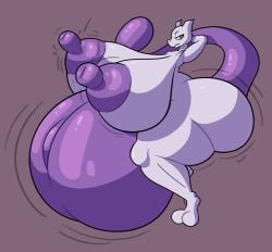 female mewtwo from nintendo by evilfiendish