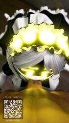1boy 1girls 3d 9:16 animated blowjob bysamzan fellatio human interspecies longer_than_30_seconds maid maid_outfit maid_uniform male/female murder_drones murder_drones_x_humans pov pths straight tagme v_(murder_drones) vertical_video video yellow_eyes