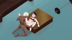 1boy1girl adult_and_teenager age_difference anal anal_sex aniflow animated animation boruto boruto:_two_blue_vortex dark-skinned_male darui interracial interracial_sex legs_apart missionary_position naruto no_sound older_male_and_younger_female sarada_uchiha straight straight_sex teenage_girl teenager uchiha_sarada video younger_female