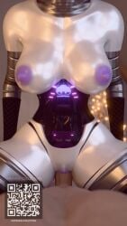 1boy 1girls 3d 9:16 animated bysamzan cowgirl_position embedded_penetrable_sex_toy interspecies large_breasts light-skinned_male light_skin longer_than_10_seconds looking_at_viewer male/female milking_machine murder_drones onahole penetrable_sex_toy pov pths purple_nipples sex sex_toy shorter_than_30_seconds straight tagme uzi_(murder_drones) vaginal_penetration vertical_video video white_body